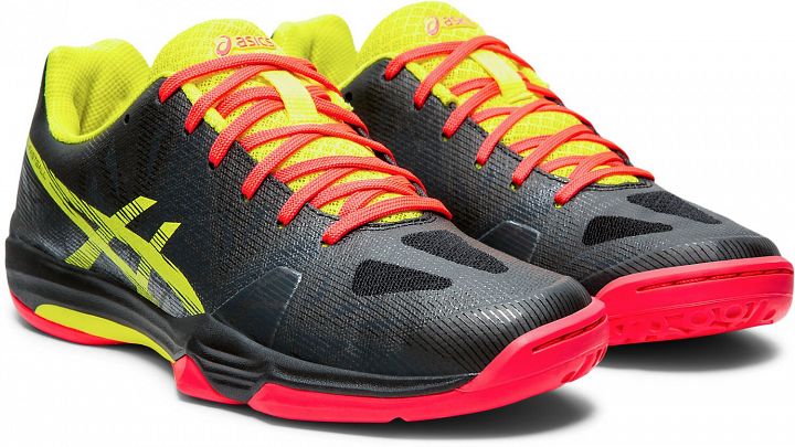 ASICS Gel-Fastball 3 Black / Sour Yuzu